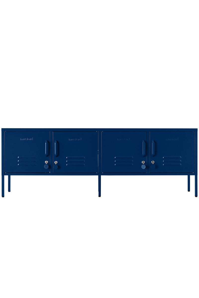 Locker style tv stand discount