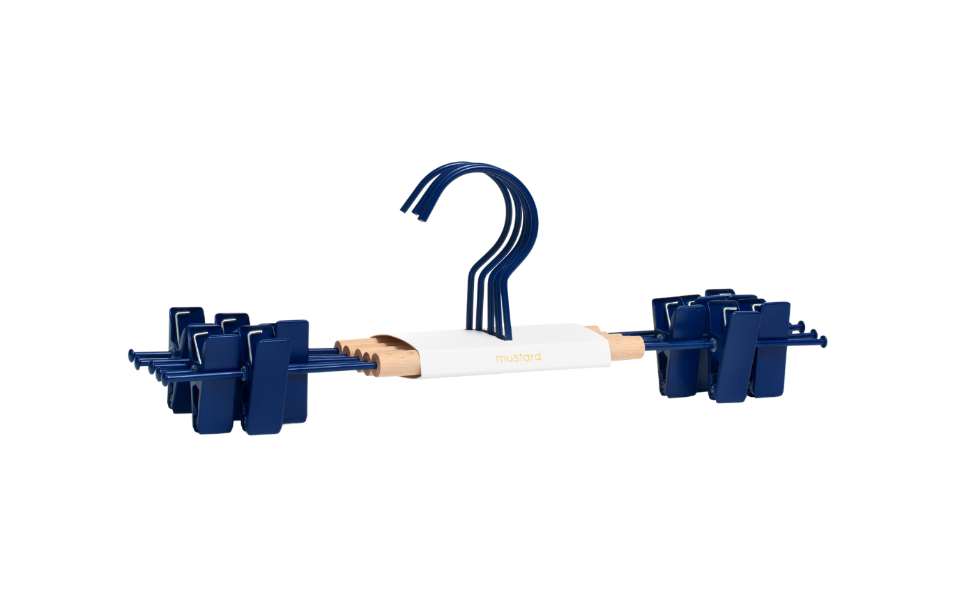 Adult Clip Hangers in Navy