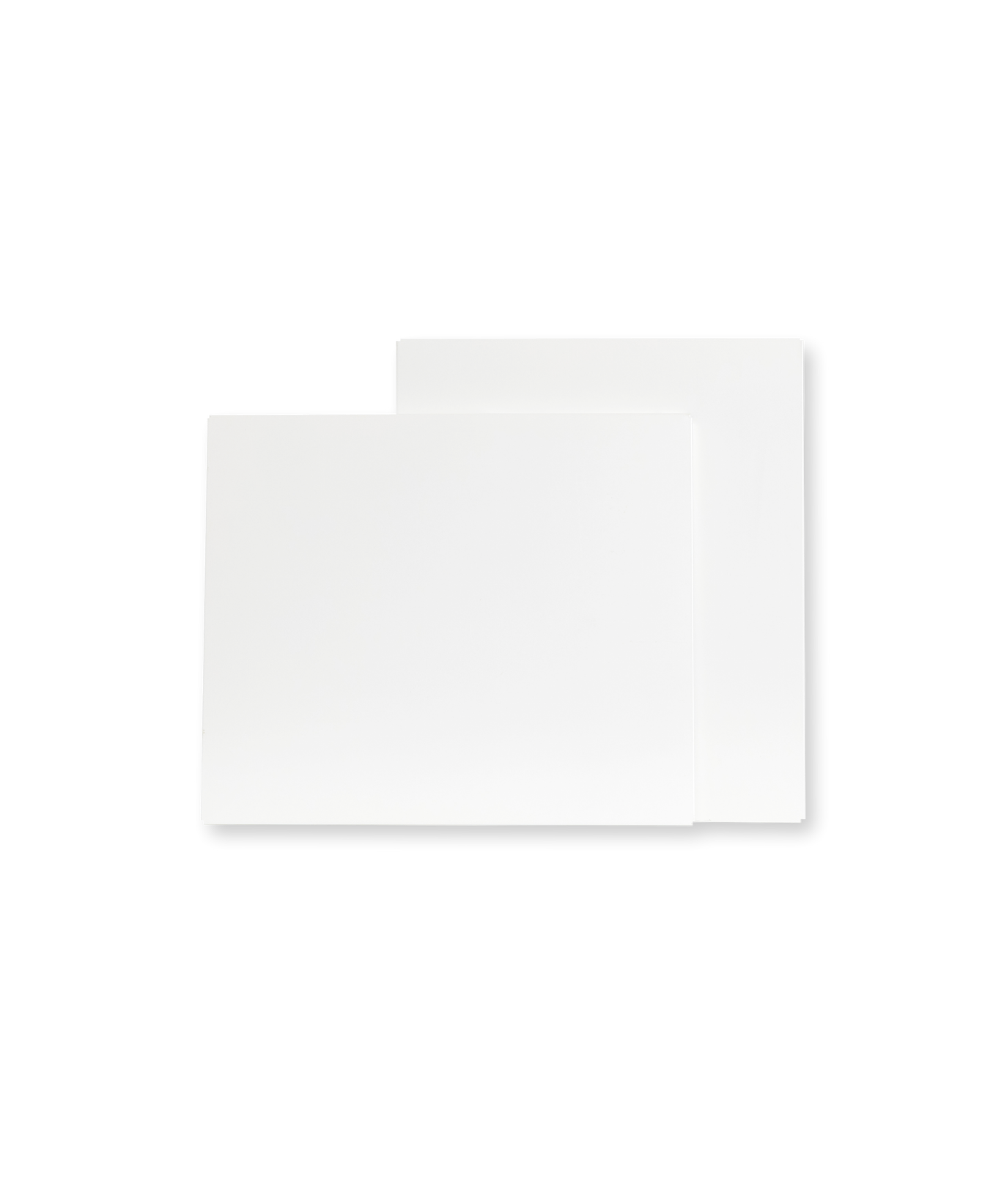 Extra Shelves in Chalk 2 x Shorty + Skinny