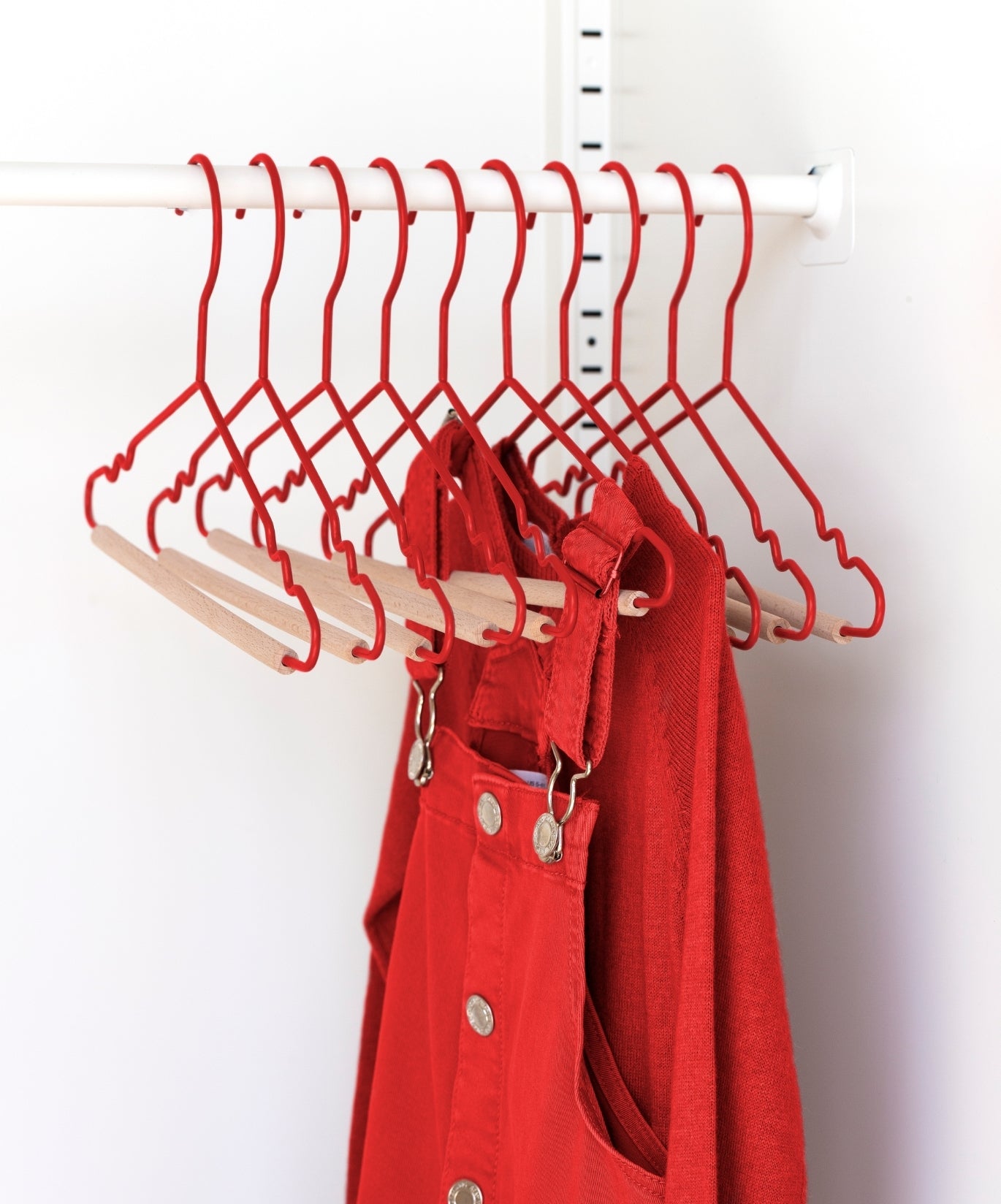 Kids Top Hangers in Poppy