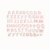 Alphabet Magnets in Blush