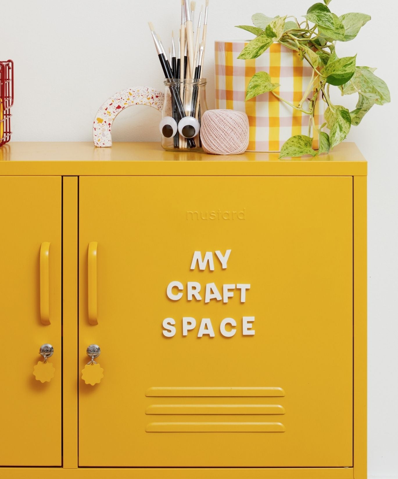 Alphabet Magnets in Bone