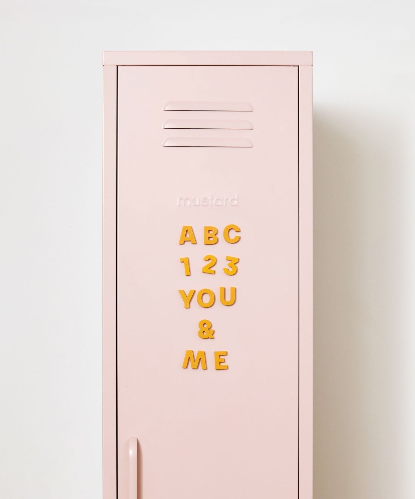 Number Magnets in Mustard