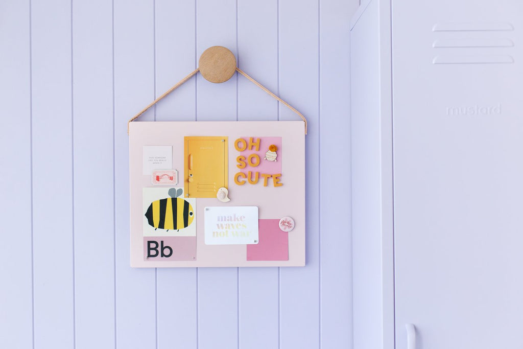 make your own - magnetic notice board