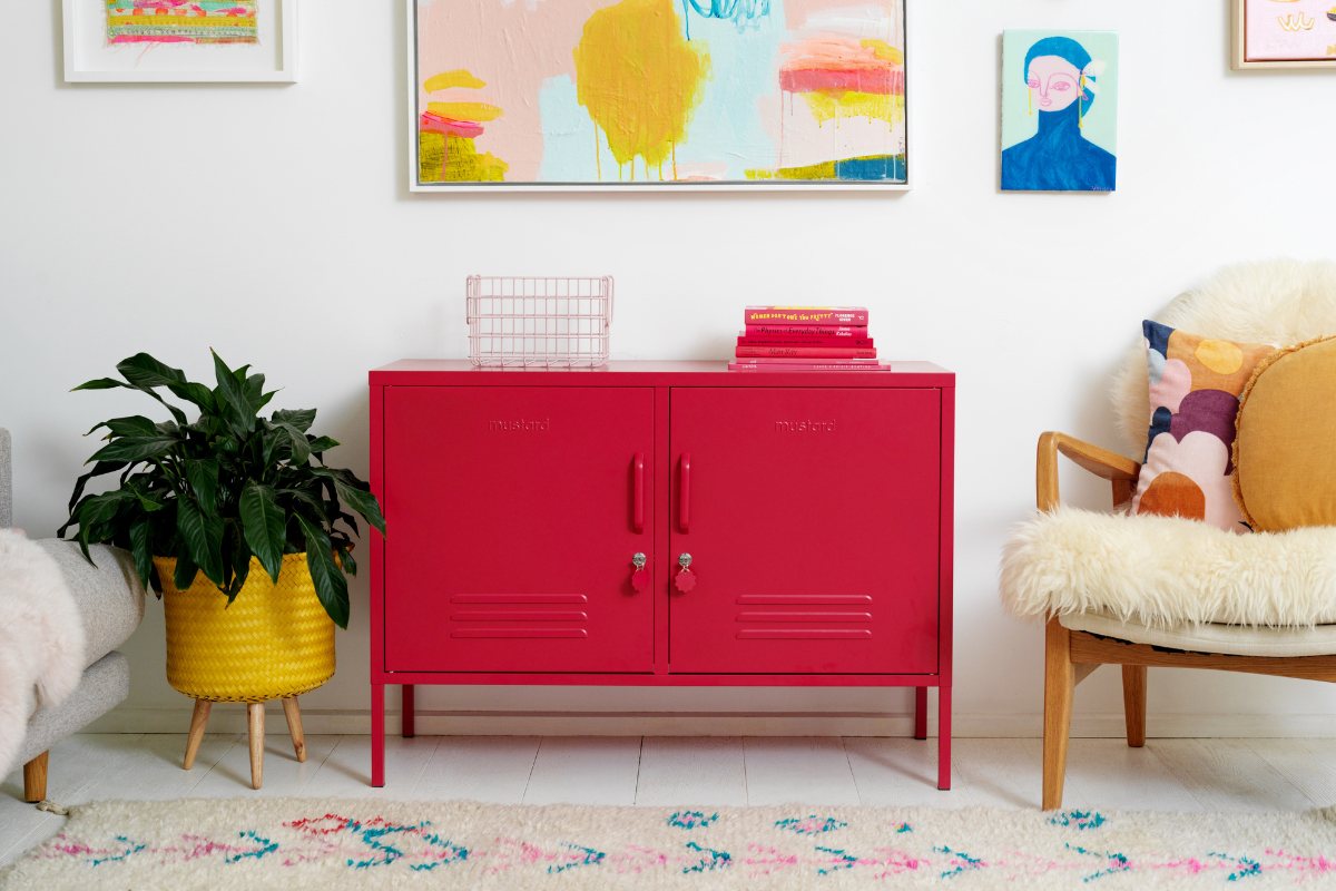 The Lowdown in Poppy Red