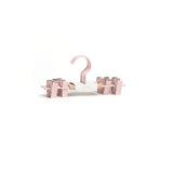 Kids Clip Hangers in Blush