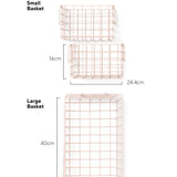 The Baskets in Blush