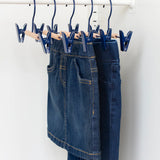 Kids Clip Hangers in Navy