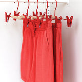 Adult Clip Hangers in Poppy