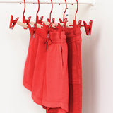 Kids Clip Hangers in Poppy