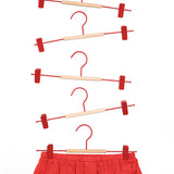Adult Clip Hangers in Poppy