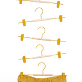 Adult Clip Hangers in Mustard