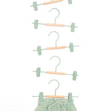 Kids Clip Hangers in Sage