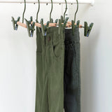 Kids Clip Hangers in Olive