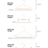Adult Top Hangers in Blush