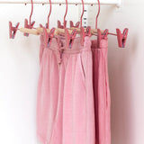 Adult Clip Hangers in Berry