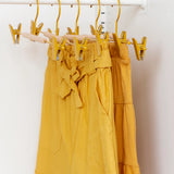 Adult Clip Hangers in Mustard