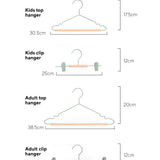 Adult Clip Hangers in Sage