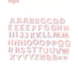 Alphabet Magnets in Blush by Wordbits