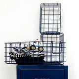 The Baskets in Navy