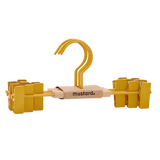 Kids Clip Hangers in Mustard