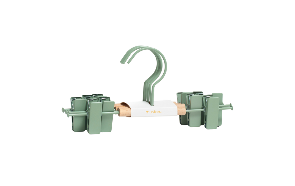 Kids Clip Hangers in Sage