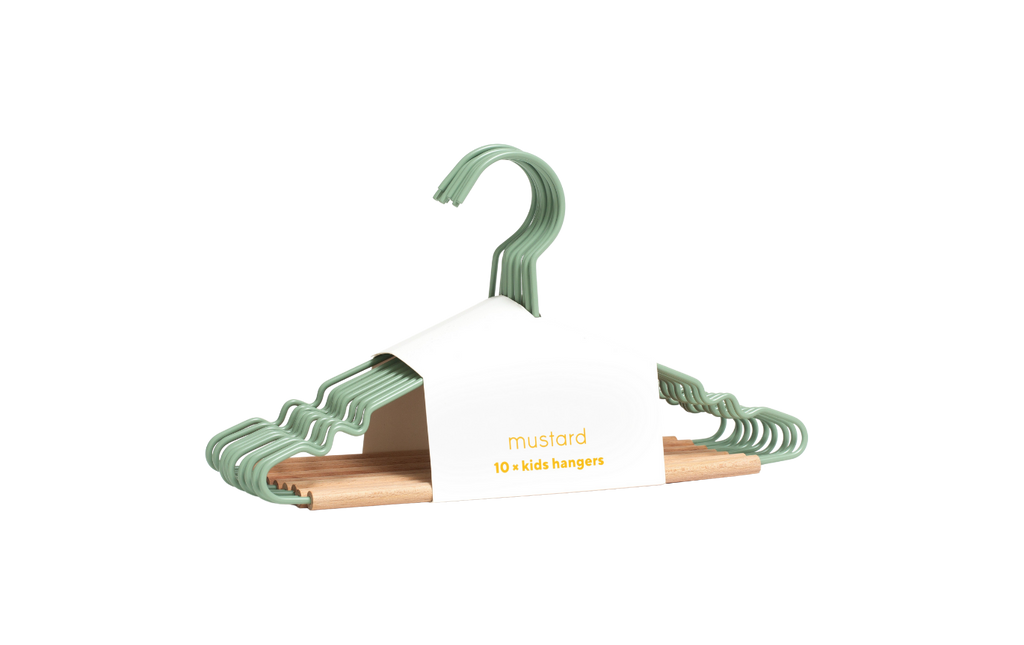 Kids Top Hangers in Sage