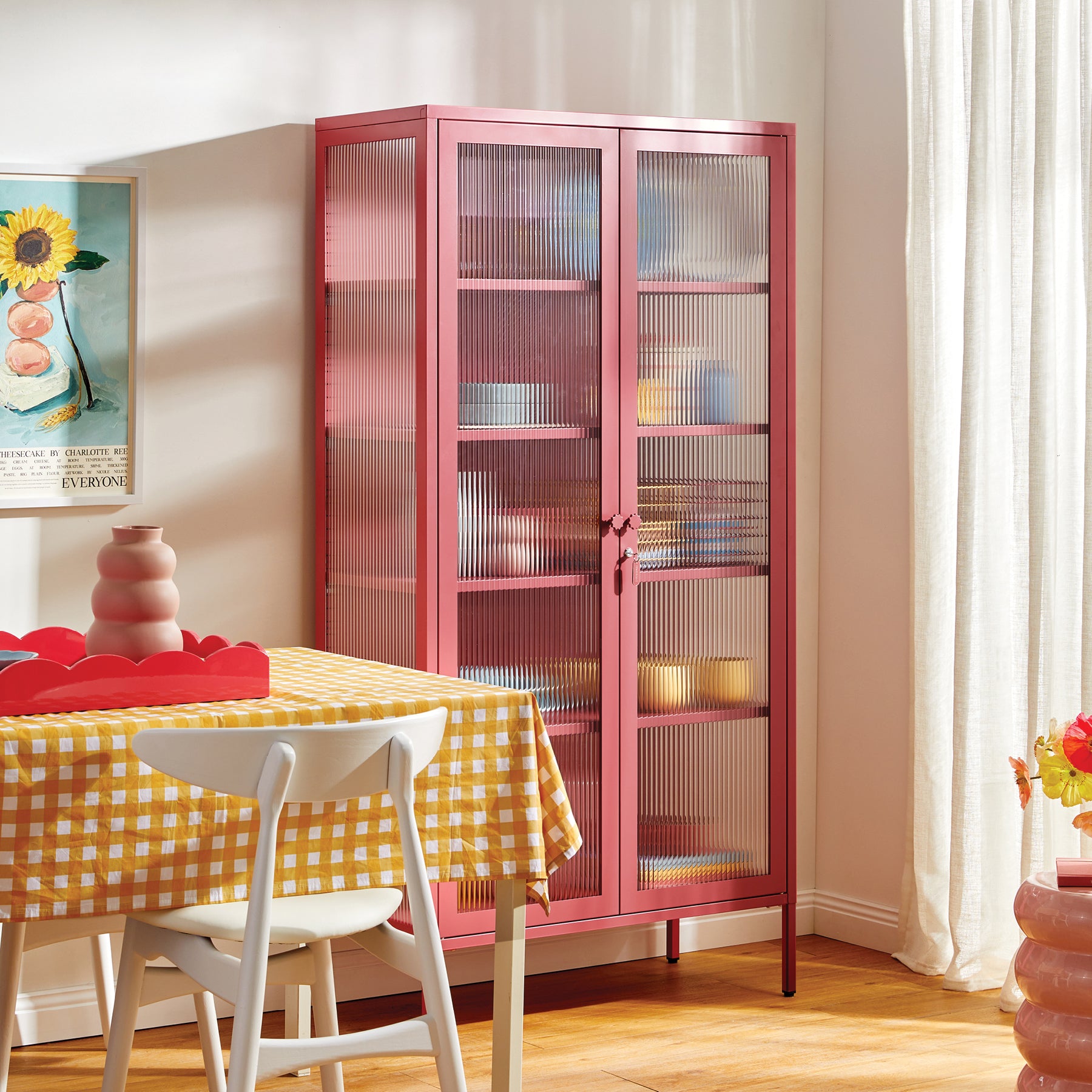 The Standard in Berry • Pink TV Unit • Mustard Made – Mustard Made US