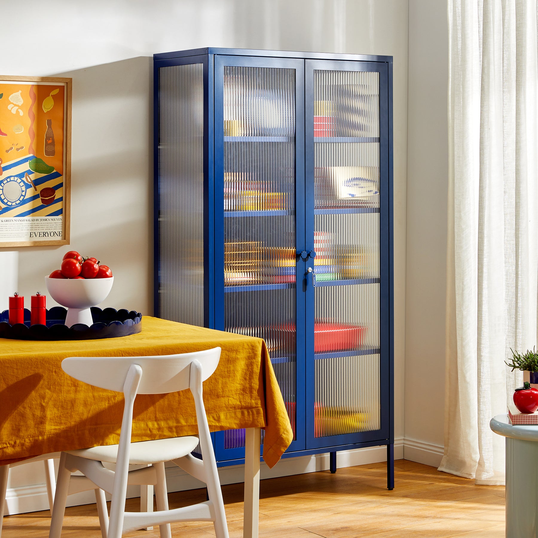 The Midi in Navy • Office Lockers • Mustard Made – Mustard Made US