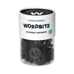 Alphabet Magnets in Black