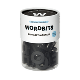 Alphabet Magnets in Black