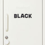 Alphabet Magnets in Black