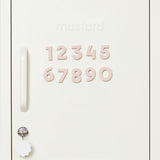 Number Magnets in Blush