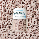 Alphabet Magnets in Blush