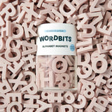 Alphabet Magnets in Blush