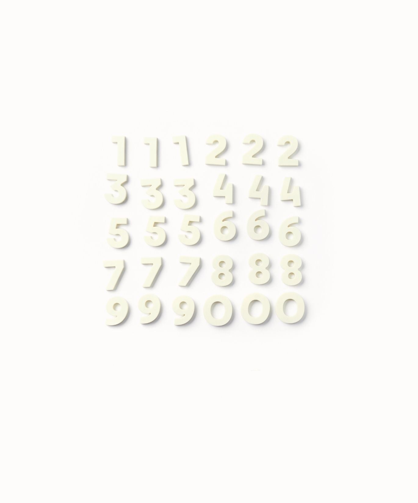 Number Magnets in Bone