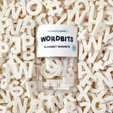 Alphabet Magnets in Bone
