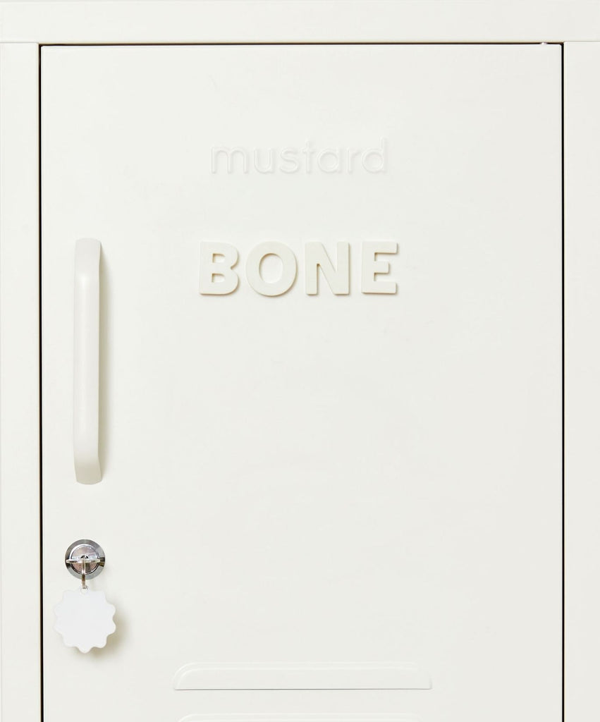 Alphabet Magnets in Bone