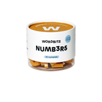 Number Magnets in Mustard