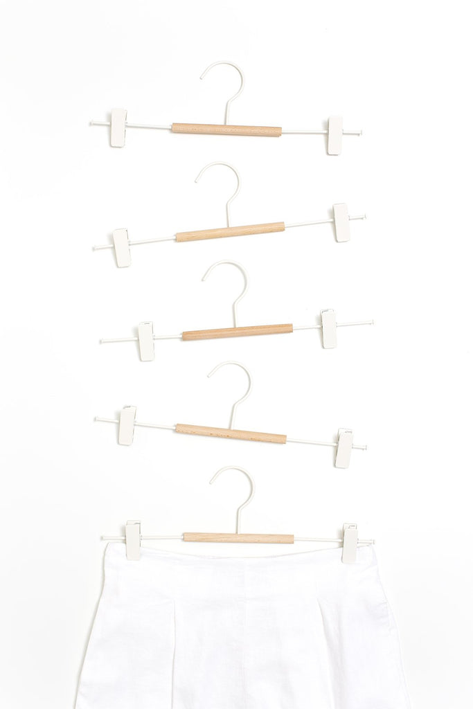 Adult Clip Hangers in White - Mustard Made Australia